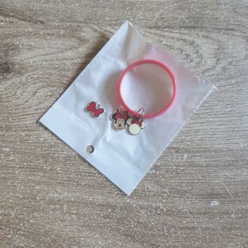 ⭐ Lot de 2 pendentifs et 1 bracelet Disney Minnie #emyfleury_bijous