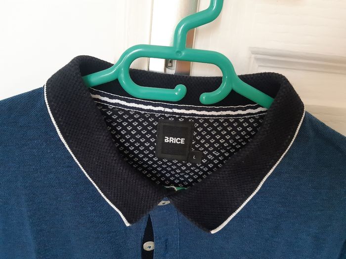 Polo manches courtes bleu marine / taille L / Brice - photo numéro 3