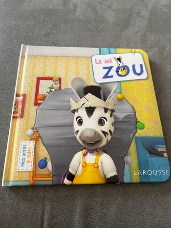 Livre bébé Zou le roi