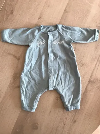 Combinaison en molleton Petit Bateau 6 mois
