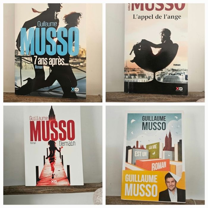 Lot de 4 romans Guillaume Musso