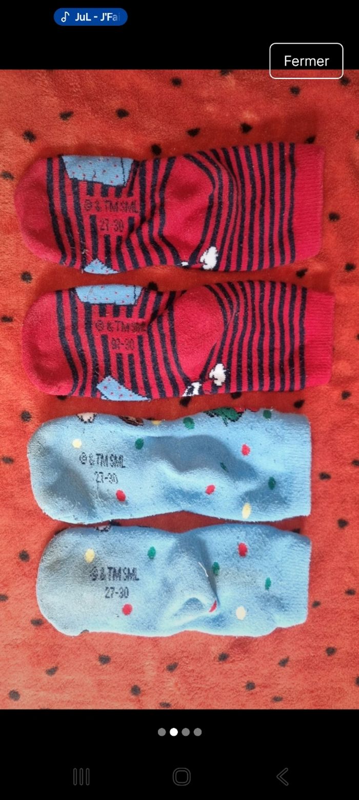 Grosse chaussette pat patrouille 27/30 en bon état - photo numéro 2