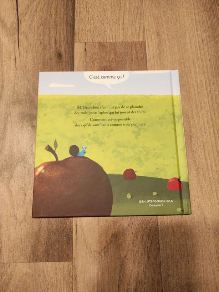 Livre : Haut comme trois pommes - photo numéro 2