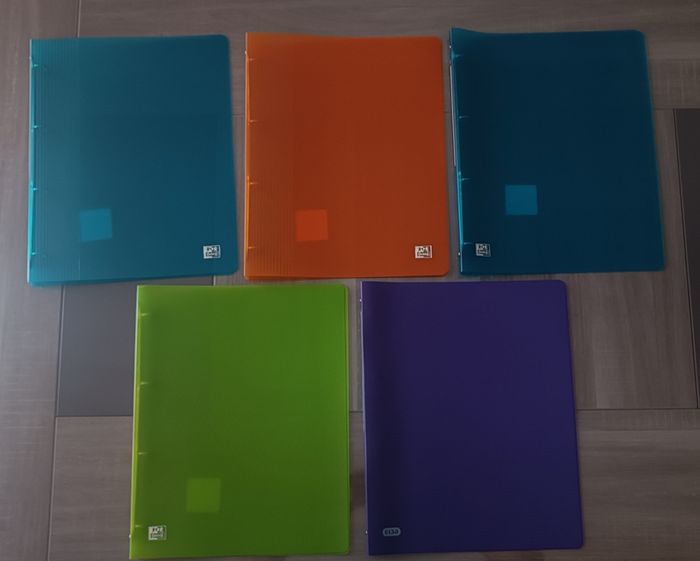 Lot De 4 Classeurs 5,1 Cm Samsill - Anneaux En D, 480 Pages, Superposition Personnalisable - Blanc - 7