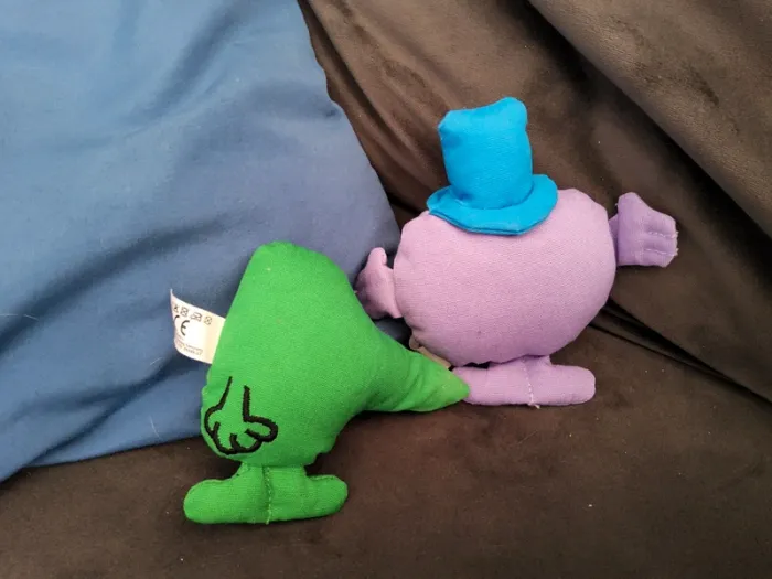 Peluche Monsieur incroyable et Peluche Monsieur Curieux jouet McDonald's - photo numéro 2