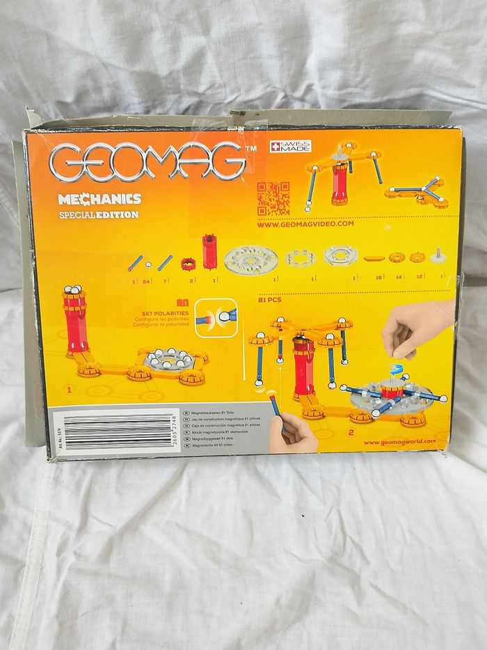 Geomag mechanics spécial édition 81 pièces complet - photo numéro 2