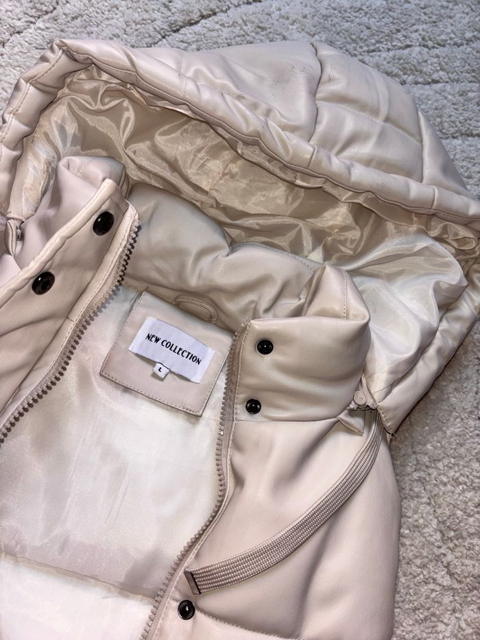 Doudoune sans manche beige - photo numéro 2