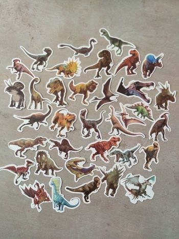 Lot stickers autocollants dinosaures 🦖🦕
