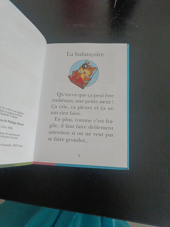 3 livre mini loup bibliotheque rose - photo numéro 3