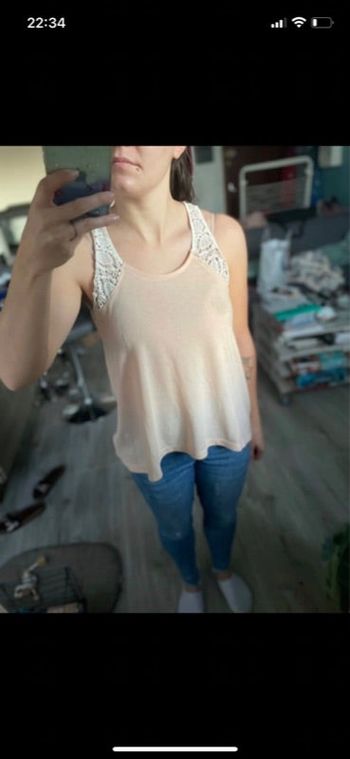 Débardeur dentelle