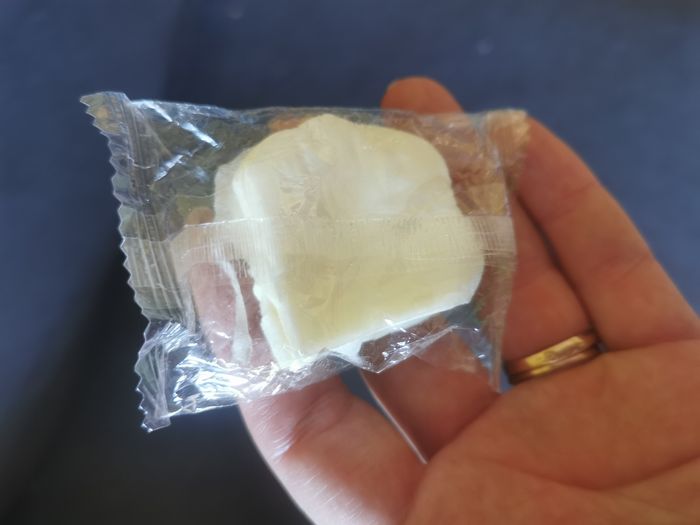 Lot de pétales en tissus blanche neuf