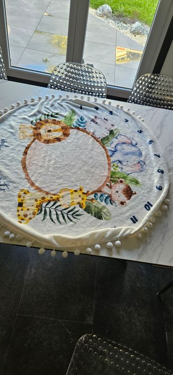 Tapis jours et mois anniversaire bébé