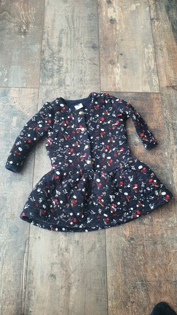 Robe petit bateau 12 mois en très bon état