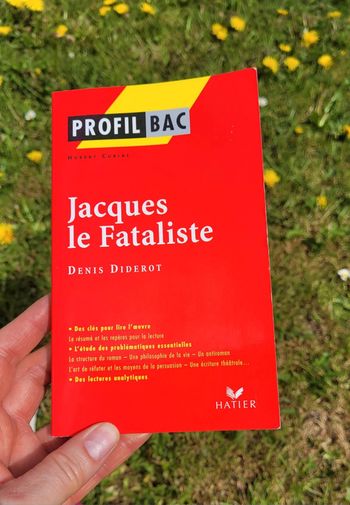 Profil Bac Jacques le Fataliste de Denis Diderot (Hatier)