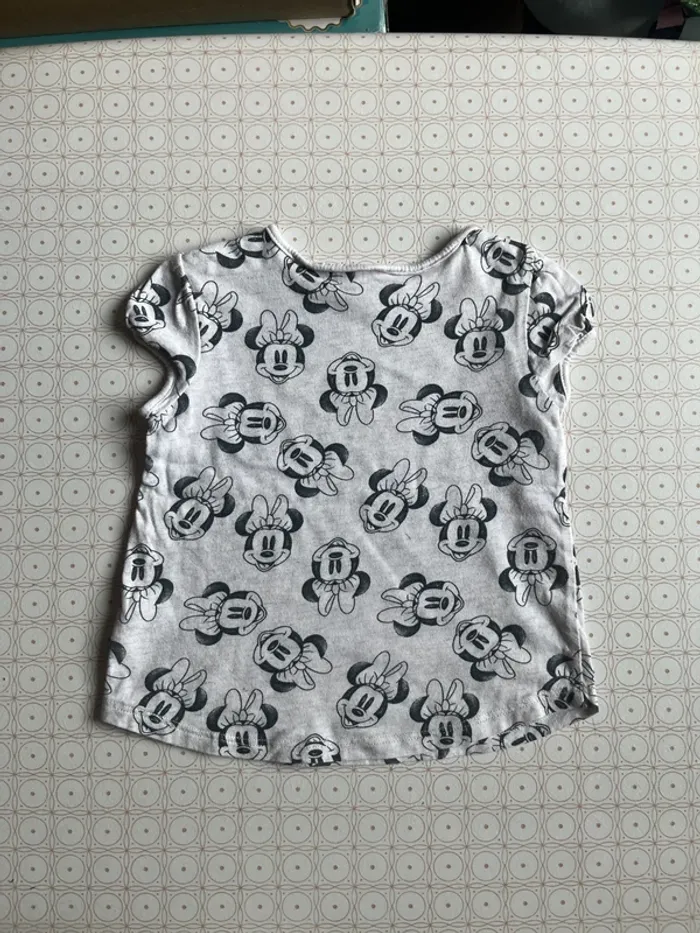 T shirt Minnie h&m 9 mois - photo numéro 3