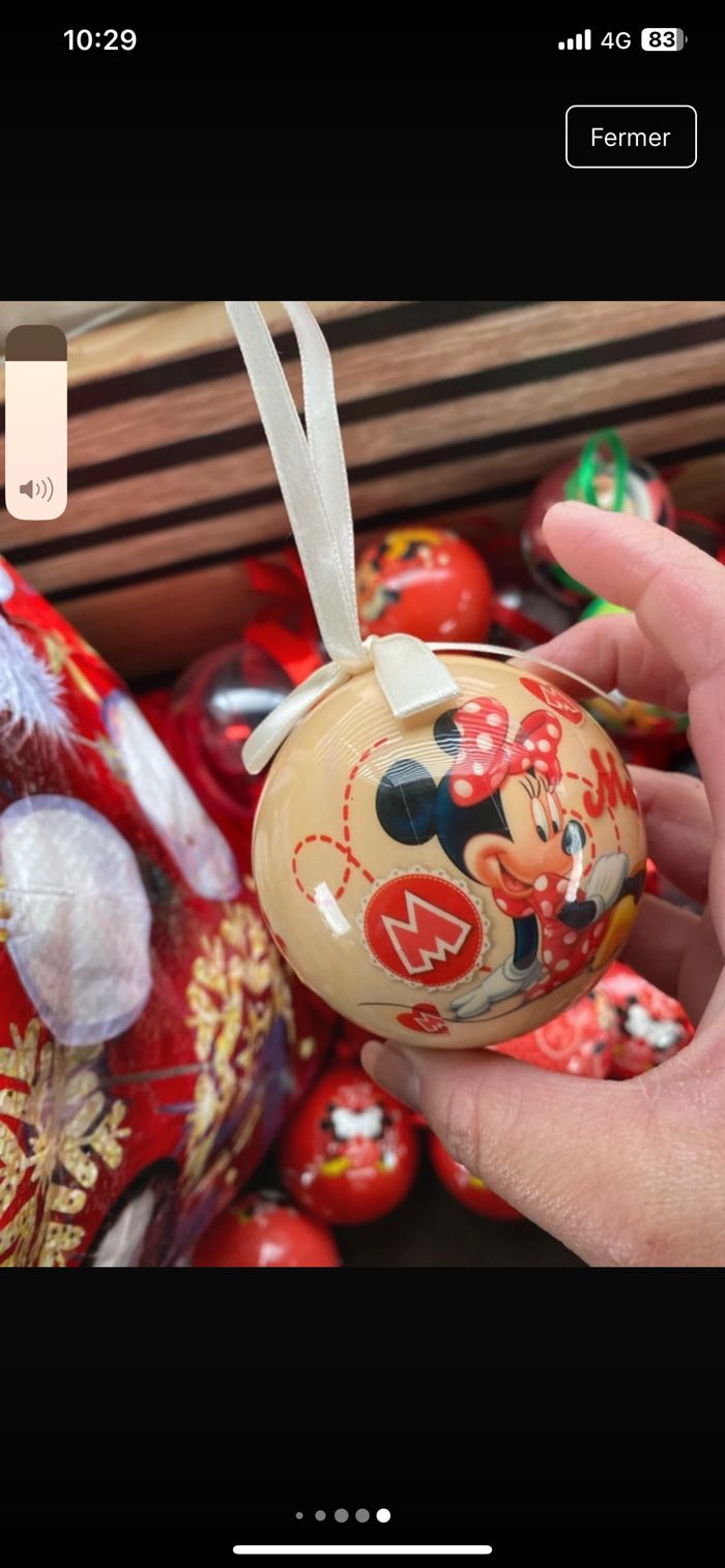 Boule de sapin Mickey - photo numéro 5