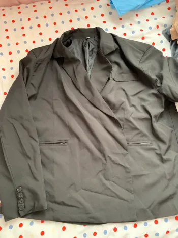 Blazer-chemise noir L / 40 / 12·Neuf sans étiquette