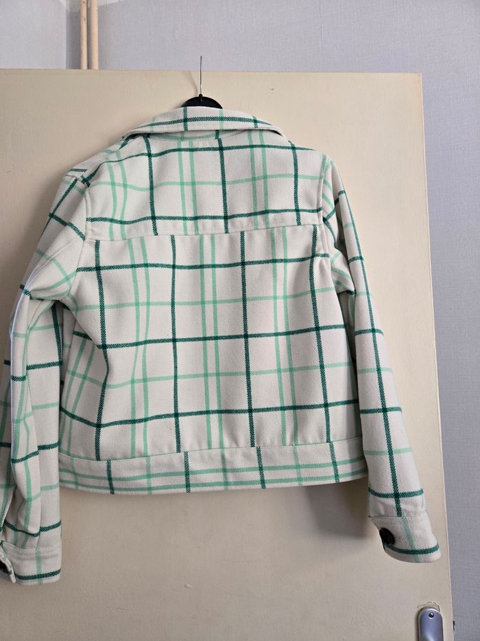 Veste gemo verte et beige T40 - photo numéro 2
