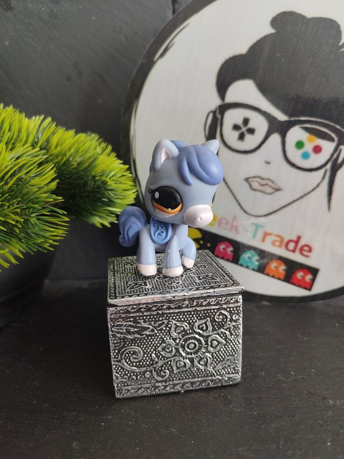 lps00855 My Littlest Petshop Pet Shop LPS Hasbro cheval Horse 1114