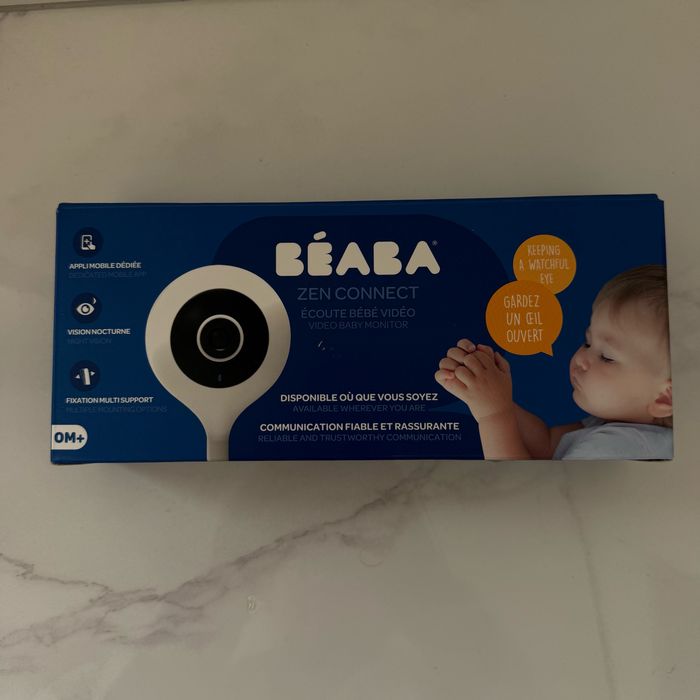 Caméra de surveillance pour bébé de la marque BEABA modèle Zen Connect.