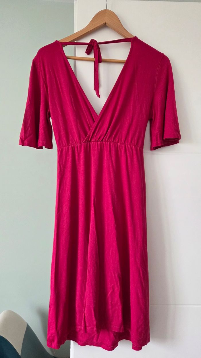 Robe maternité rose - photo numéro 2