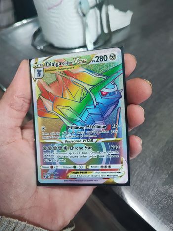 Carte pokémon dialga originel vstar