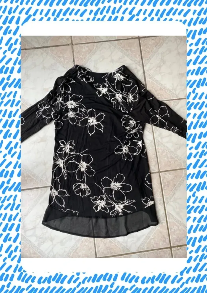Blouse manches longues roman - photo numéro 5