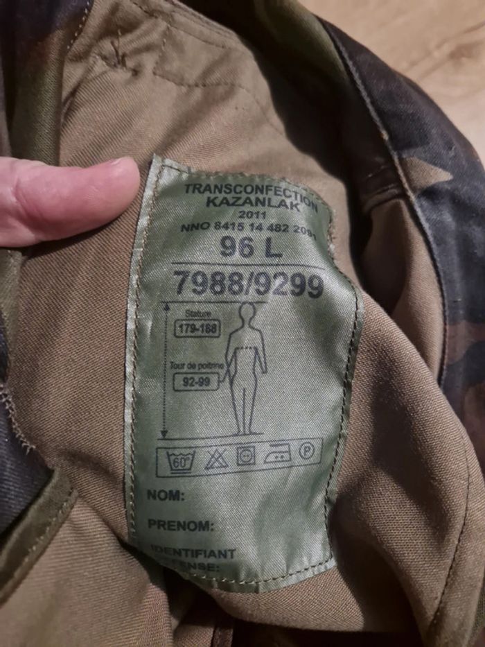 Veste treilli Militaire - photo numéro 6