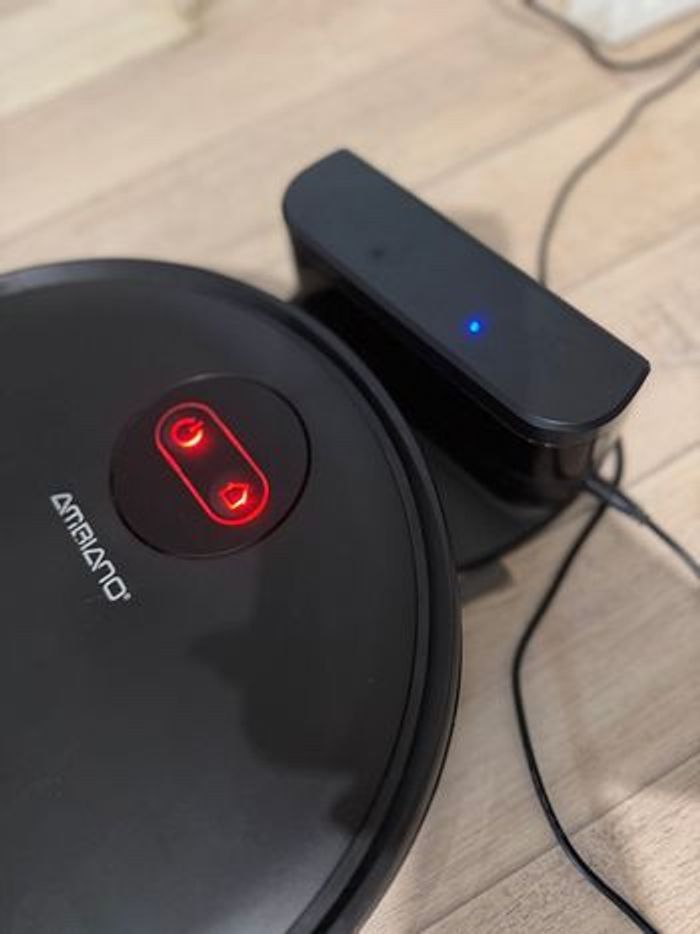 Aspirateur robot Ambiano + doudou pingouin - photo numéro 3