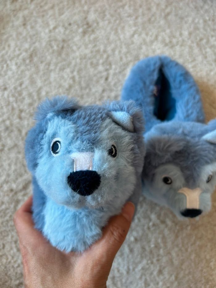 Chaussons peluche - photo numéro 2