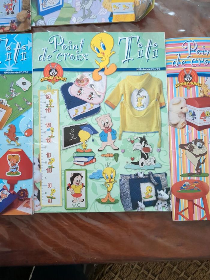 Lot de 5 livres points de croix - photo numéro 5
