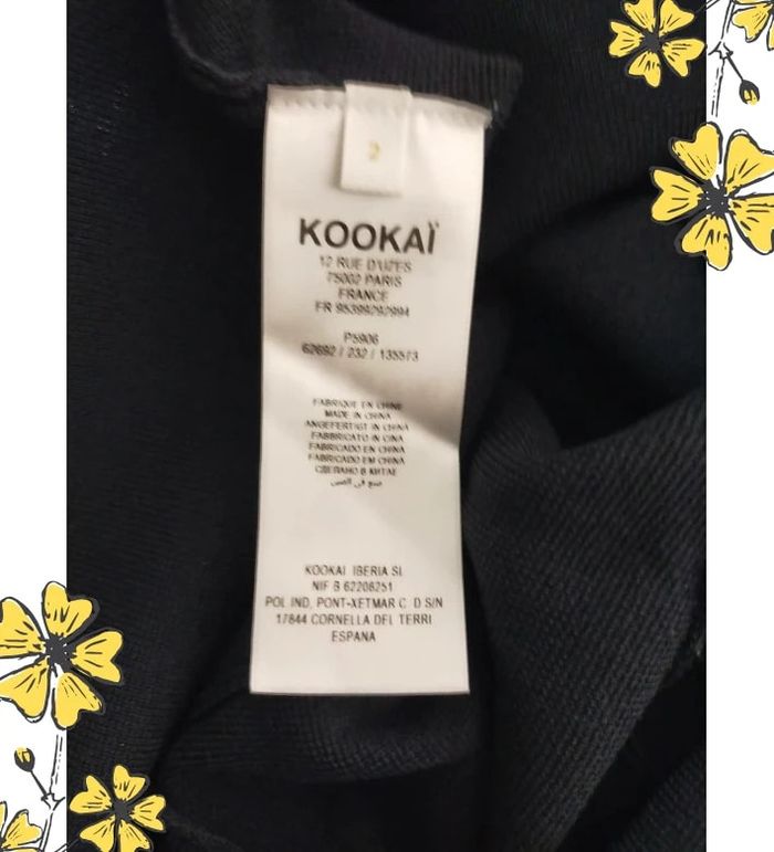 Robe salopette longue noire – Kookaï – Taille 2 - photo numéro 10