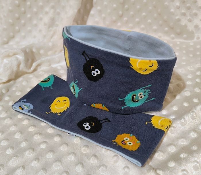 Snood réversible bébé - photo numéro 2