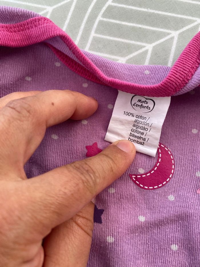 Lot de 3 bodys manches courtes et longues - photo numéro 5