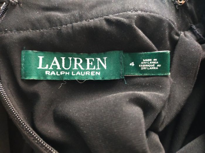 Robe longue noire "Lauren" Ralph Lauren - Taille 4 US (équivaut à 36 FR) - photo numéro 16