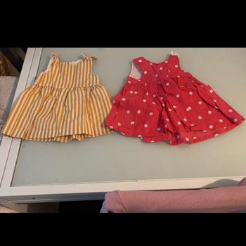 2 robes été fille 3 mois