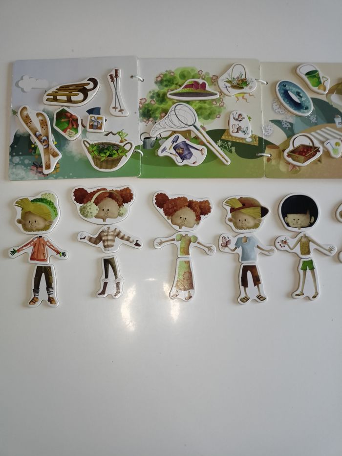 Meli mélo des saisons aimanté nature et découvertes complet - photo numéro 3