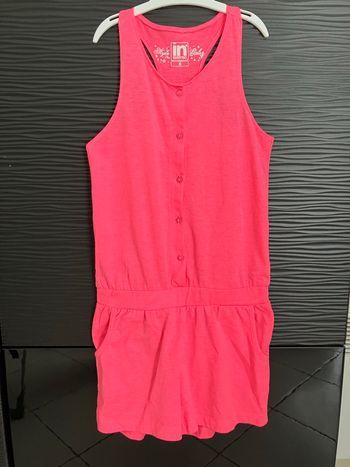 Combishort rose fluo In extenso 8 ans