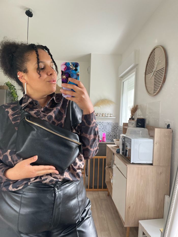Sac banane noir - photo numéro 3