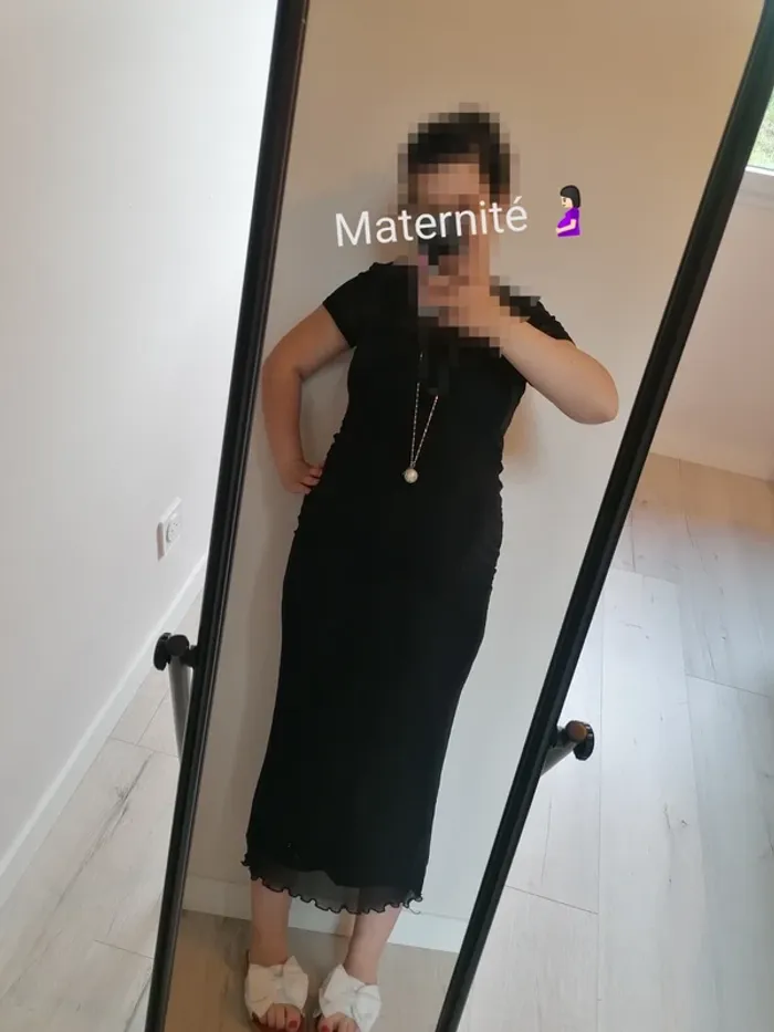 Robe longue de maternité - Taille M/38