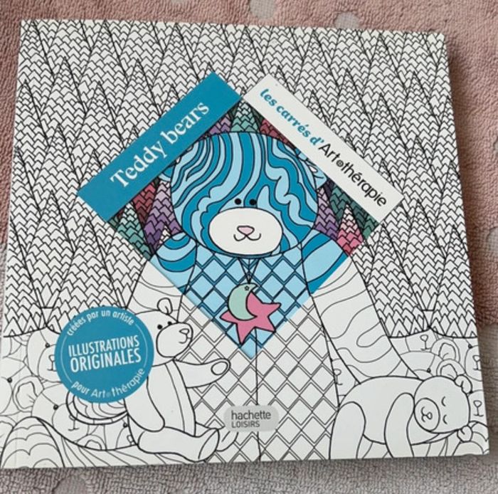Livre coloriage Teddy bears