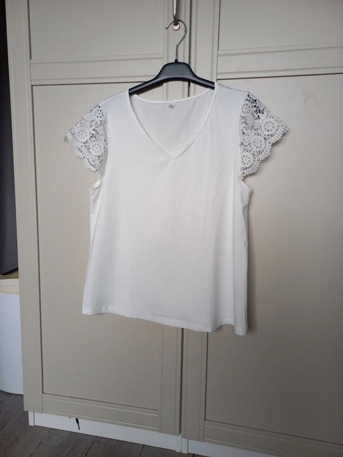 Blouse manches courtes femme