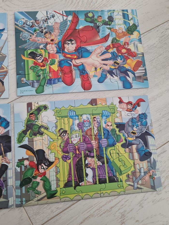 Coffret 4 puzzles DC Super Friends / Héros - photo numéro 5