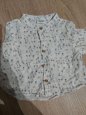 Chemise garçon 3 mois