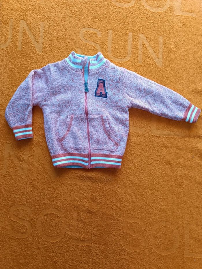 Joli gilet réversible 6 mois 68 cm