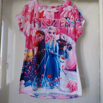T-shirt 8 ans reine des neiges neuf
