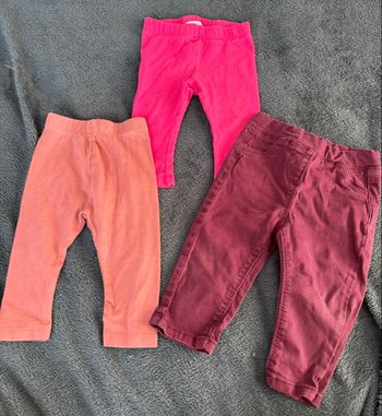 Lot de 3 bas 9 mois 71 cm