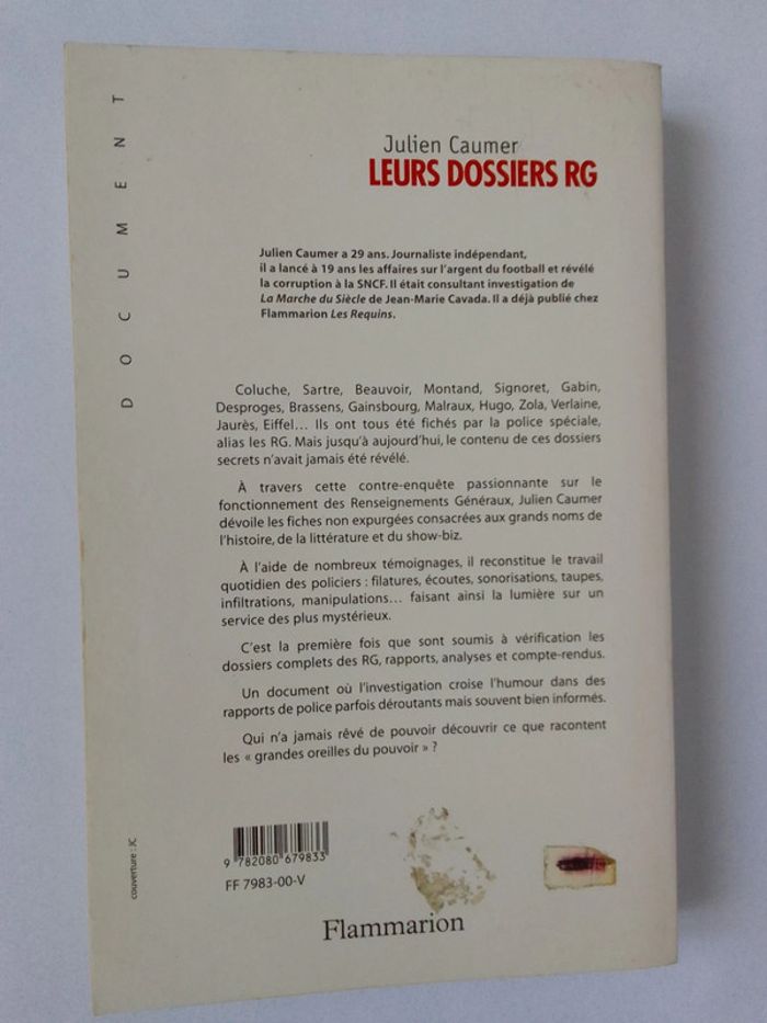 Julien Caumer - Leurs dossiers RG - photo numéro 2