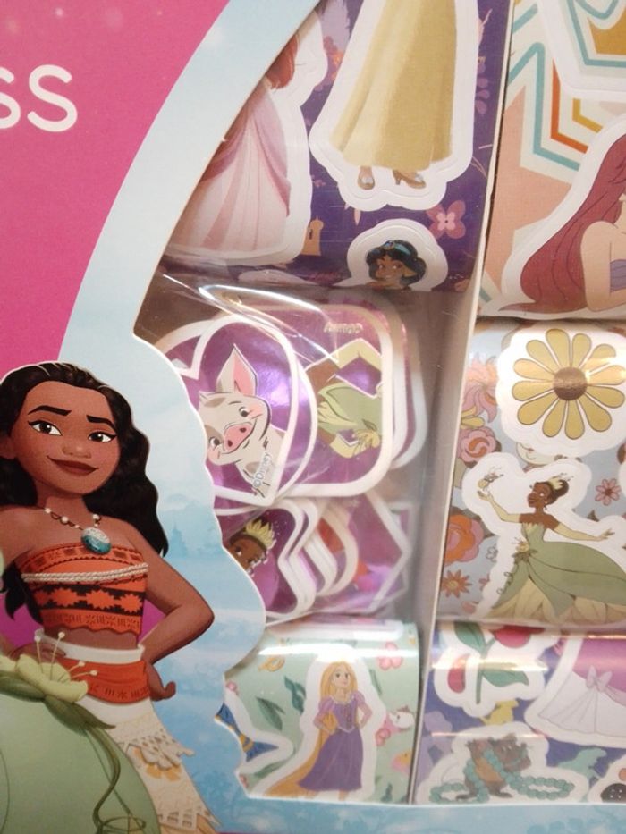 Boite de stickers autocollants Disney Princess - photo numéro 4