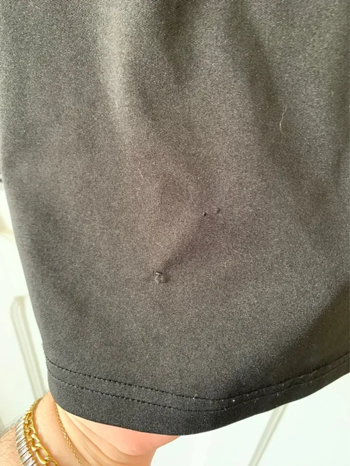 Blouse à manches longues transparente à pois noir femme - Taille 3XL Shein Curve - photo numéro 5
